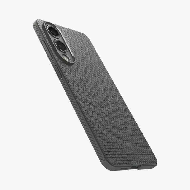 Funda Spigen Galaxy S25 Edge Marble Gray monocromática