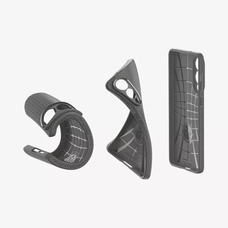 Funda Spigen Galaxy S25 Edge Marble Gray monocromática