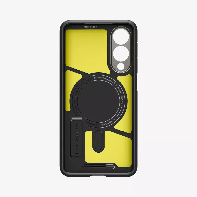 Funda Spigen Galaxy S25 Edge Tough Armor AI MagFit Gunmetal