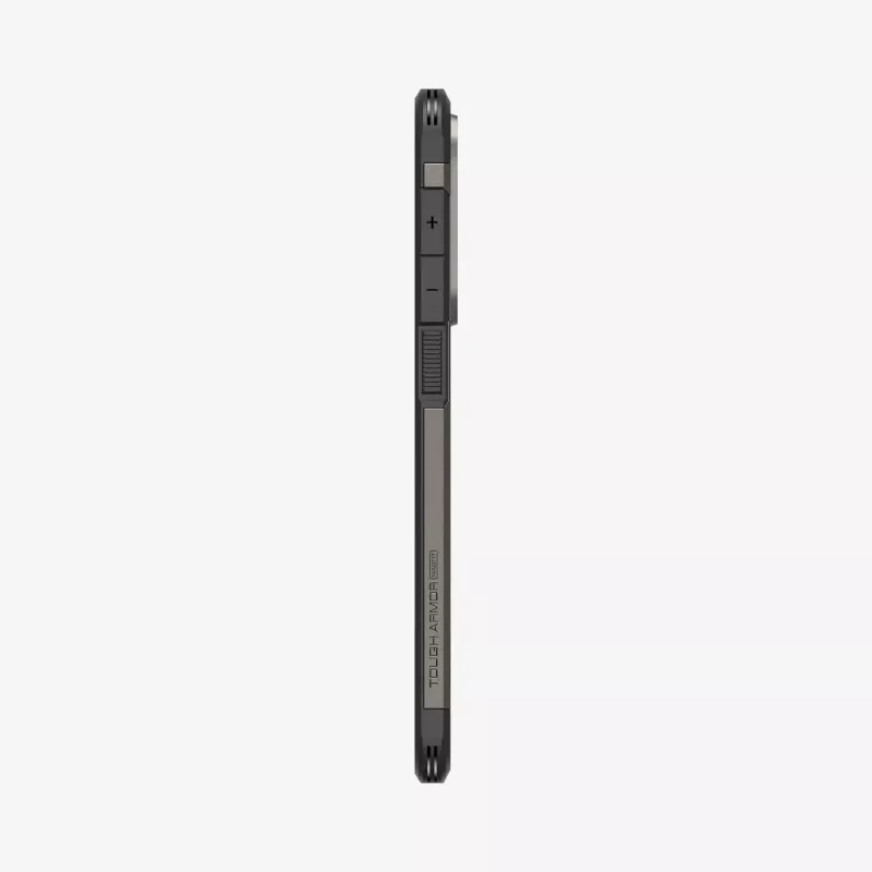 Funda Spigen Galaxy S25 Edge Tough Armor AI MagFit Gunmetal