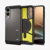 Funda Spigen Galaxy S25 Edge Tough Armor AI MagFit Gunmetal