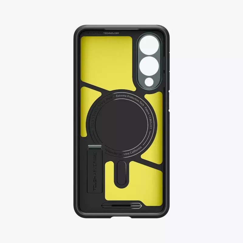 Funda Spigen Galaxy S25 Edge Tough Armor AI Abyss Verde