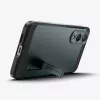 Funda Spigen Galaxy S25 Edge Tough Armor AI Abyss Verde