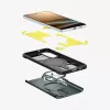Funda Spigen Galaxy S25 Edge Tough Armor AI Abyss Verde