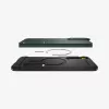 Funda Spigen Galaxy S25 Edge Tough Armor AI Abyss Verde
