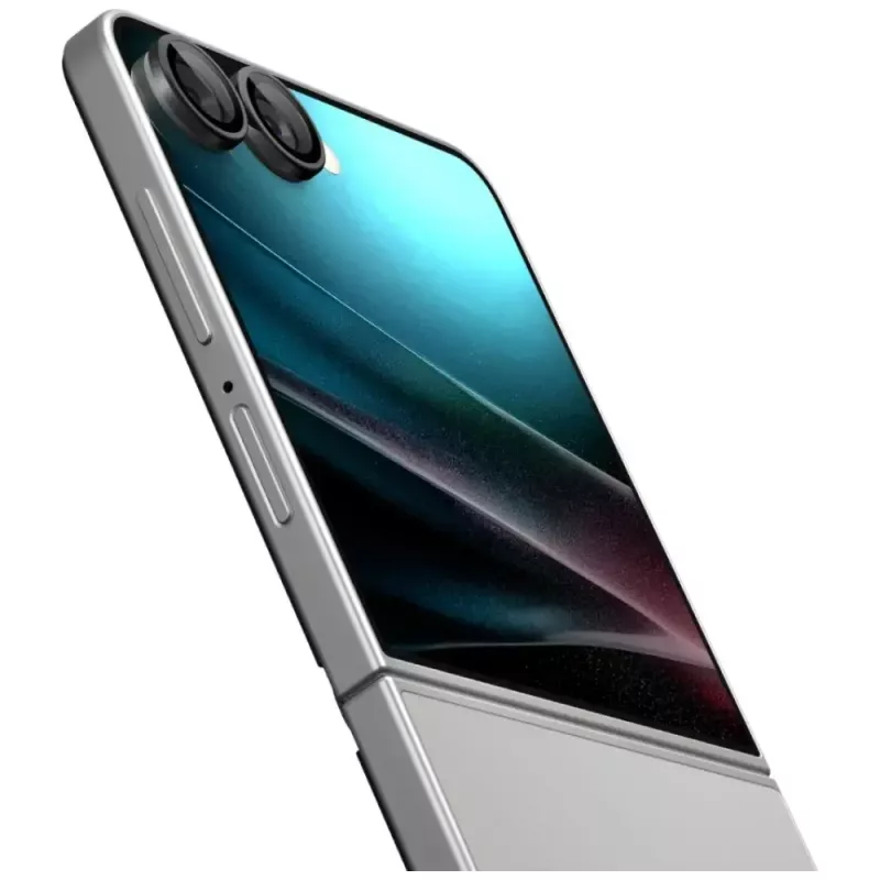 Cristal protector de cámara Spigen para Galaxy Z Flip 7 HD cristal pack de 2