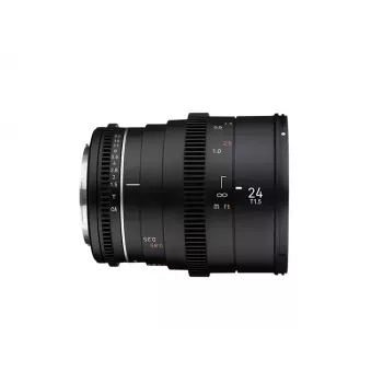Objetivo de cine Samyang VDSLR 24mm T1.5 MK2 MILC negro