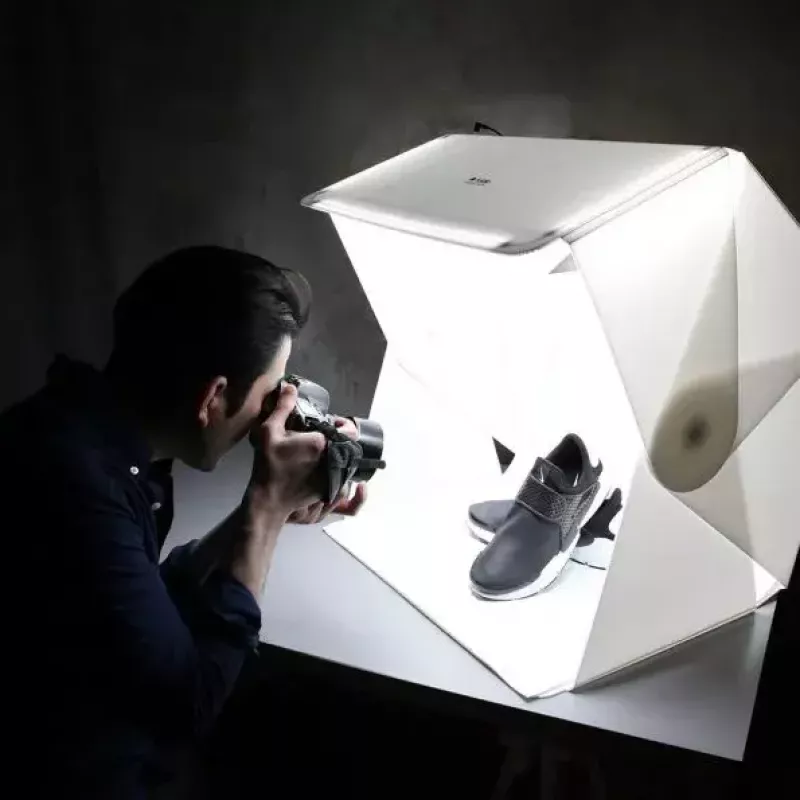 Caja de luz fotográfica Orangemonkie Foldio3