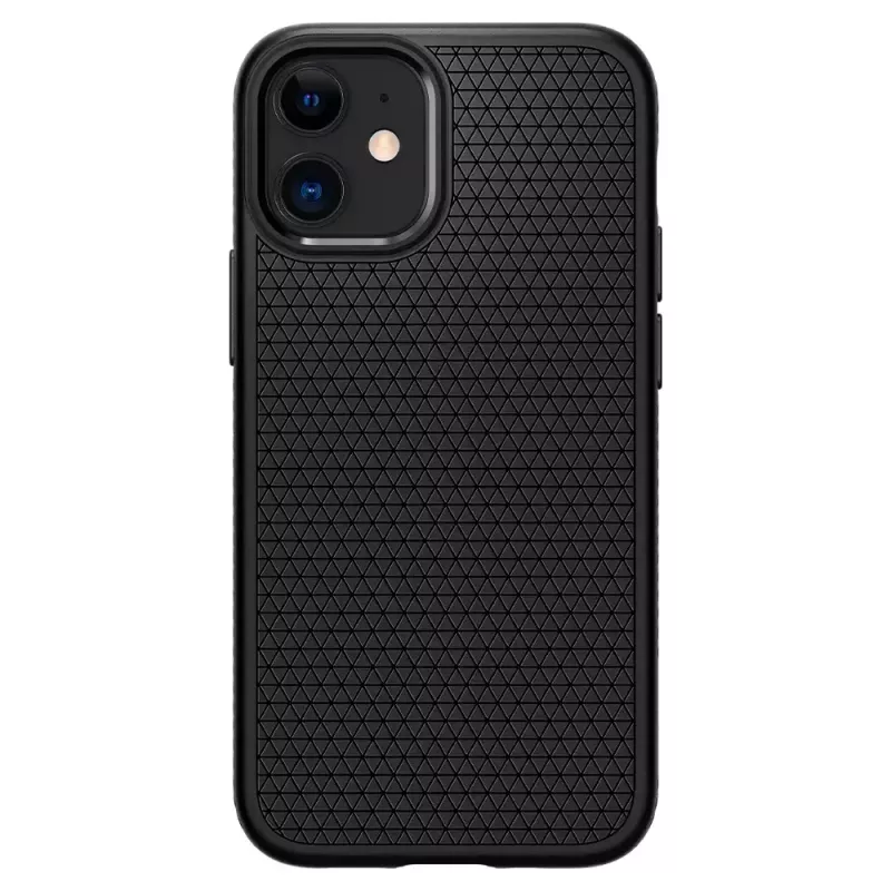 Funda Spigen Liquid Air iPhone 12 12 Pro negra