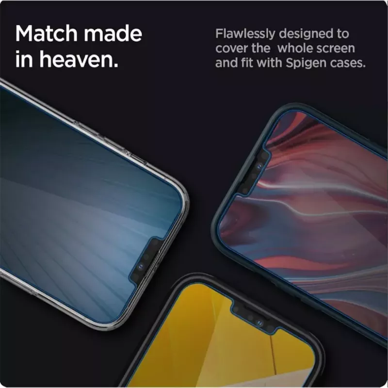 Protector de pantalla Spigen AGL03391 para Apple iPhone 13/13 Pro de cristal templado