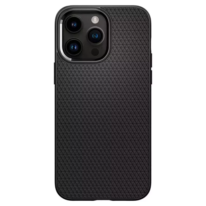 Funda Spigen Liquid Air iPhone 14 Pro Max 17 cm negra