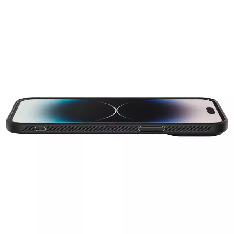 Funda Spigen Liquid Air iPhone 14 Pro Max 17 cm negra
