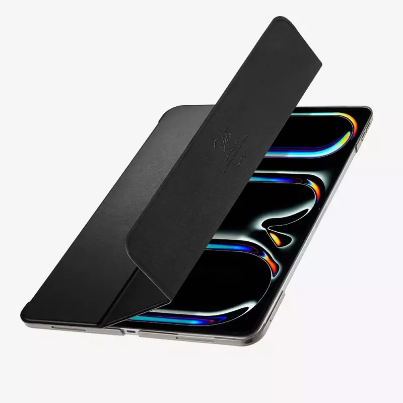 Funda tipo folio Spigen iPad Pro 11 2024 Smart Fold negra