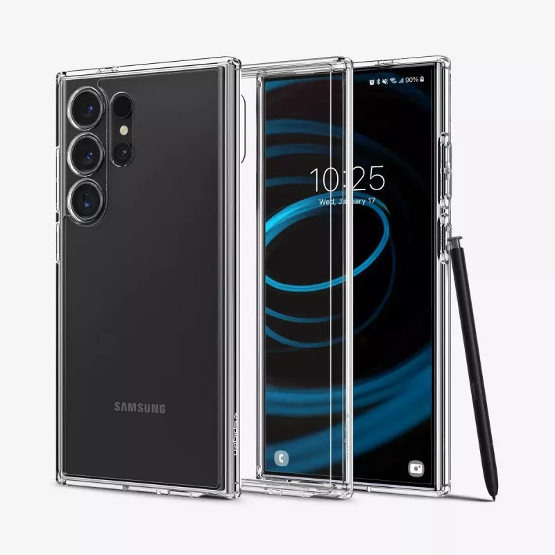 Funda Spigen ACS07292 Galaxy S24 Ultra transparente 17,3 cm