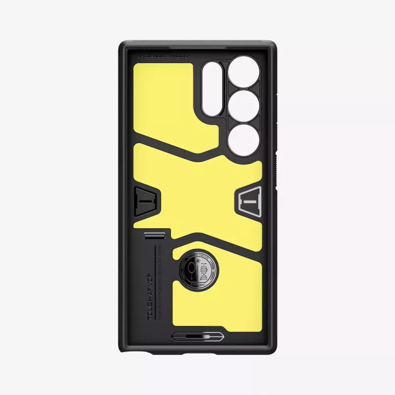 Funda para móvil Spigen Tough Armor negra Galaxy S24 Ultra 17,3 cm