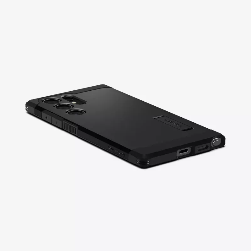 Funda para móvil Spigen Tough Armor negra Galaxy S24 Ultra 17,3 cm