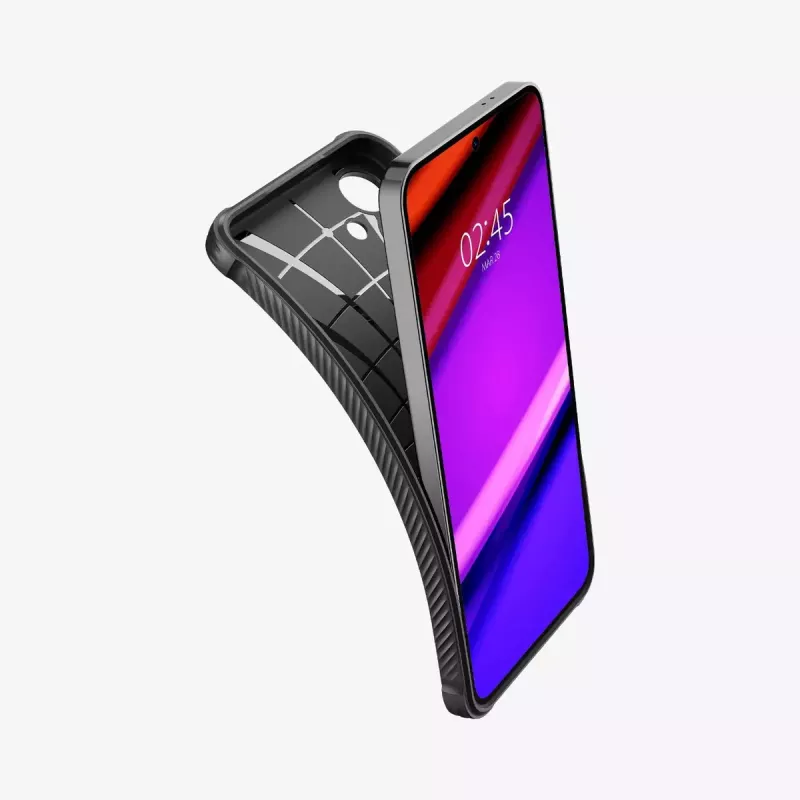 Funda para móvil Spigen Rugged Armor negra Samsung Galaxy S24 15,8 cm