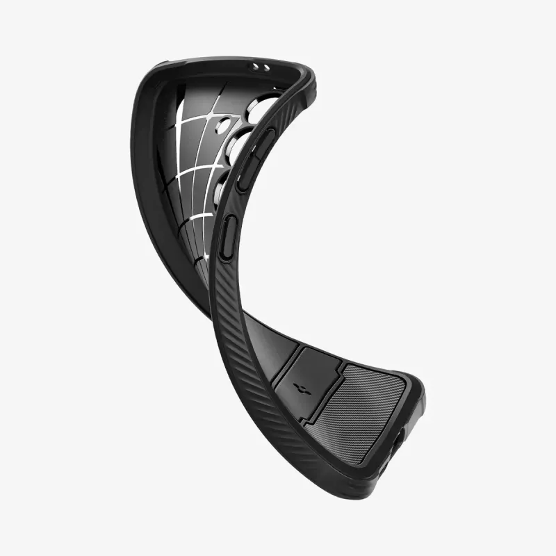 Funda para móvil Spigen Rugged Armor negra Samsung Galaxy S24 15,8 cm