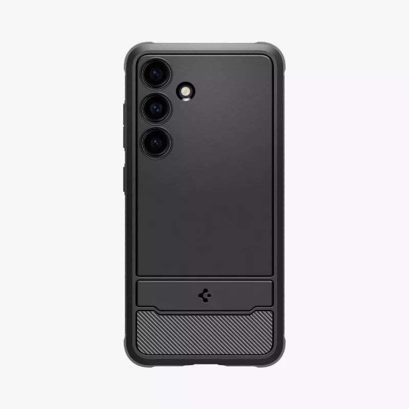 Funda para móvil Spigen Rugged Armor negra Samsung Galaxy S24 15,8 cm