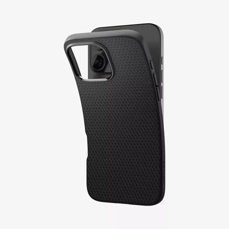 Funda Spigen Liquid Air iPhone 16 Pro Max 17,5 cm negra