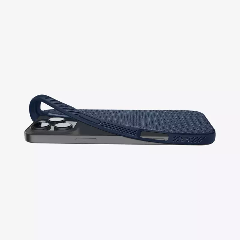 Funda para móvil Spigen Liquid Air navy para iPhone 16 Pro Max