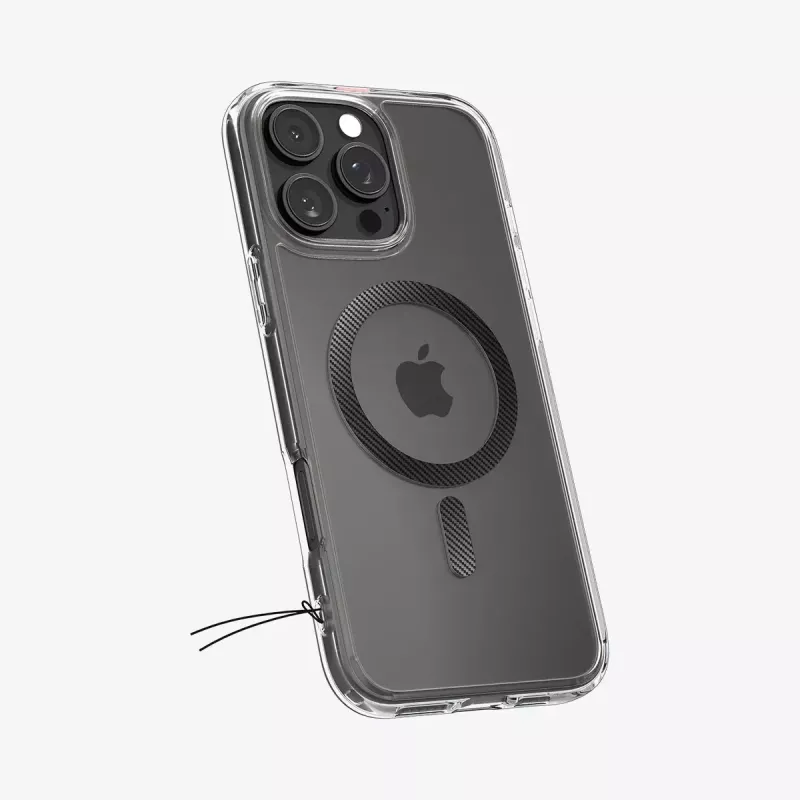 Funda para móvil Spigen Ultra Hybrid (MagFit) 17,5 cm transparente