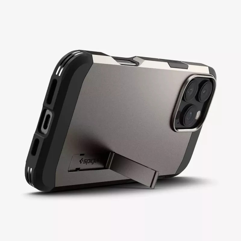 Funda para móvil Spigen Tough Armor AI MagFit funda gris 17,5 cm
