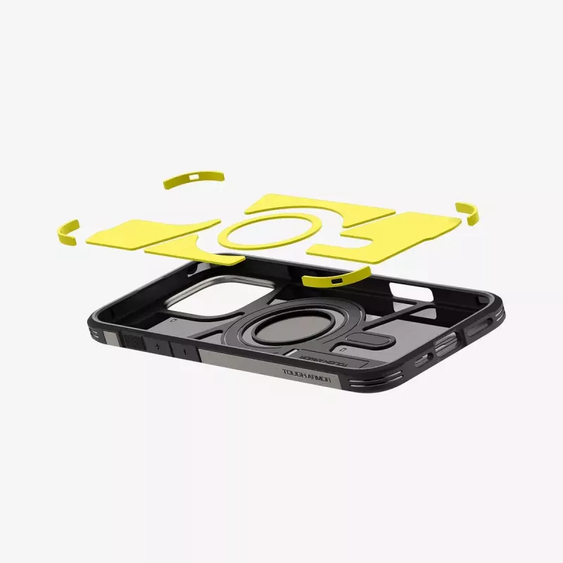 Funda para móvil Spigen Tough Armor AI MagFit funda gris 17,5 cm