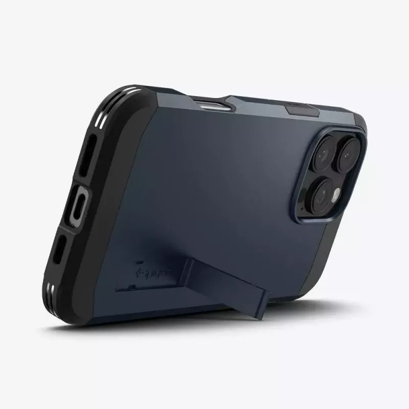 Funda para móvil Spigen Tough Armor AI funda gris para iPhone 16 Pro Max