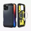 Funda para móvil Spigen Tough Armor AI funda gris para iPhone 16 Pro Max