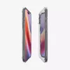 Funda para móvil Spigen Ultra Hybrid (MagFit) funda negra transparente para iPhone 16 Plus