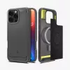 Funda para móvil Spigen Rugged Armor MagFit funda gris 16 cm
