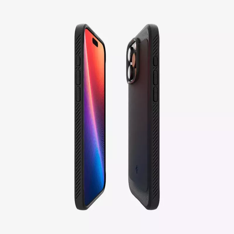 Funda para móvil Spigen Rugged Armor MagFit funda gris 16 cm