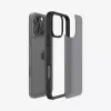 Funda para móvil Spigen Ultra Hybrid negra para iPhone 16 Pro 6,3