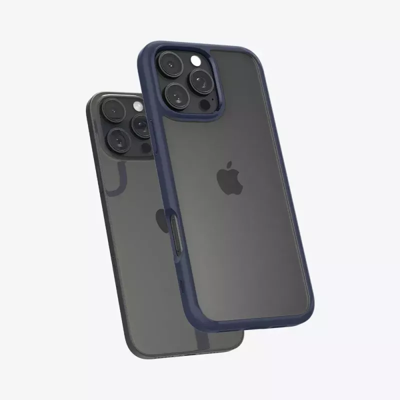 Funda para móvil Spigen Ultra Hybrid funda navy para iPhone 16 Pro