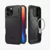 Funda para móvil Spigen Optik Armor funda negra para iPhone 16 Pro