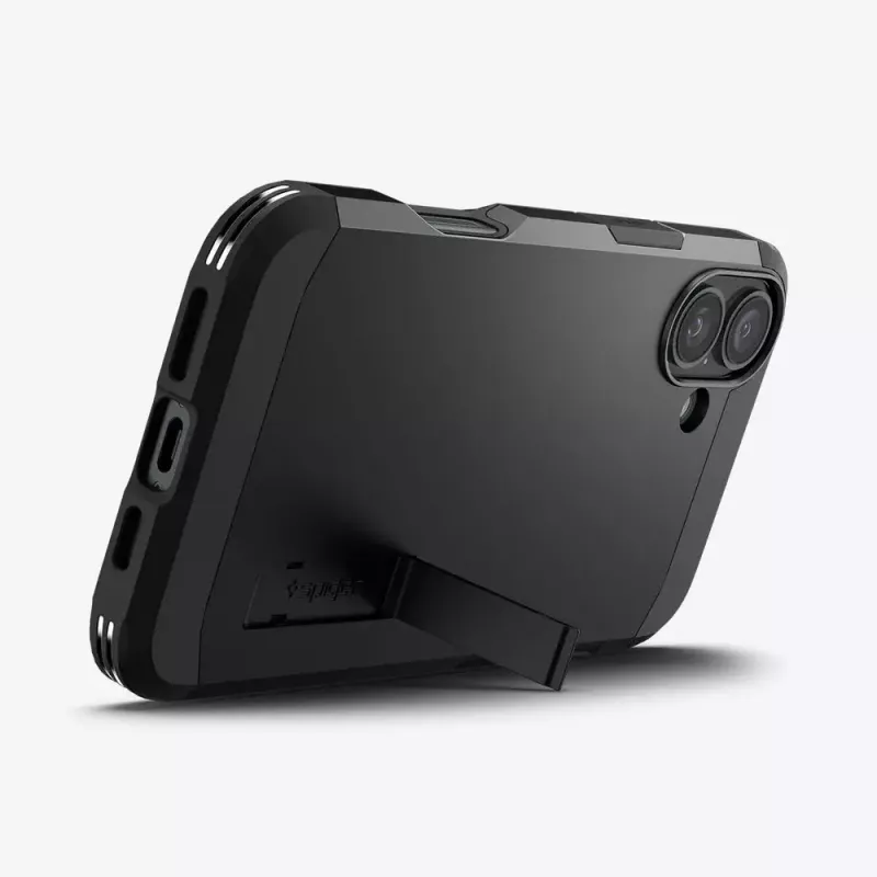 Spigen Tough Armor AI (MagFit) funda para móvil negra 15,5 cm