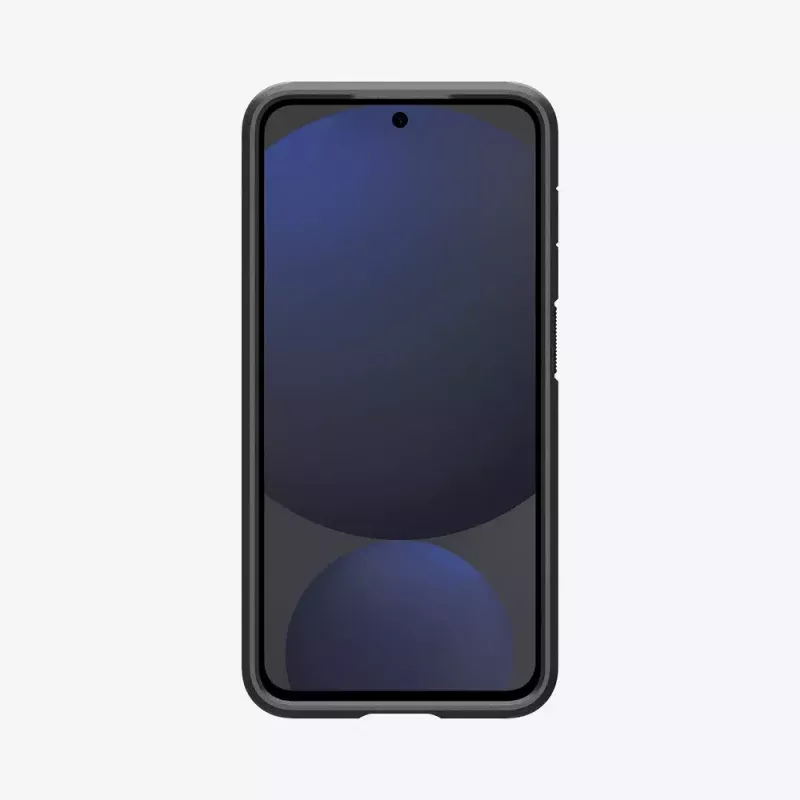 Funda Spigen Tough Armor Galaxy S24 FE negra con soporte de sobremesa