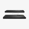 Funda Spigen Galaxy S25 Ultra Tough Armor AI negra con soporte de sobremesa