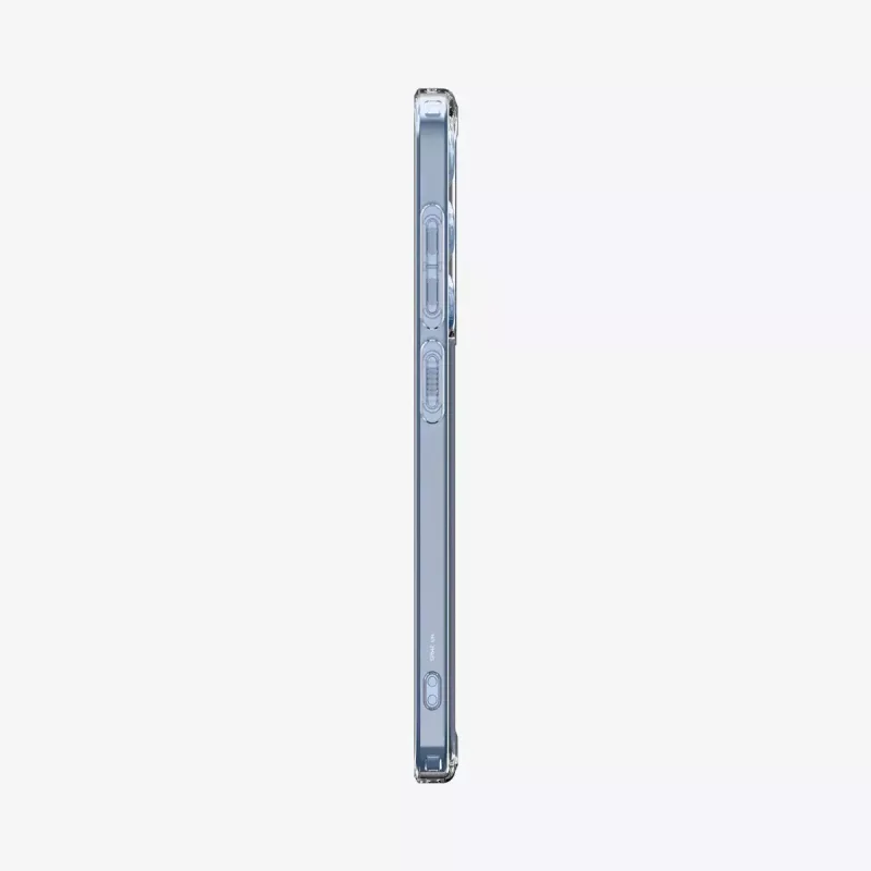 Spigen Ultra Hybrid Crystal Clear Funda para Samsung Galaxy S25, transparente