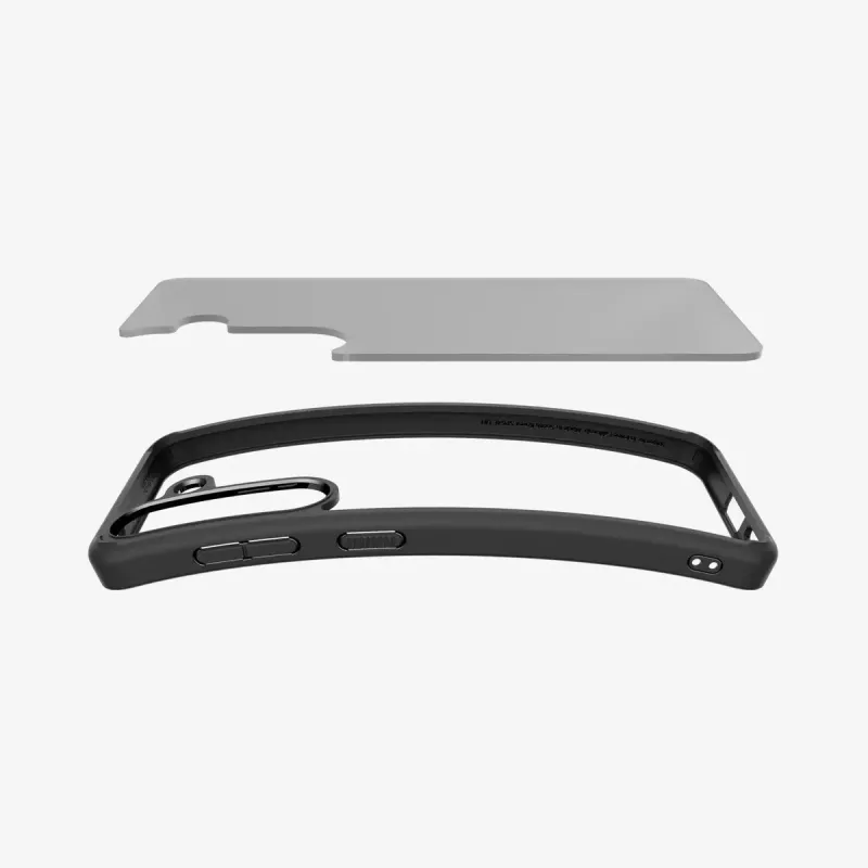 Spigen Ultra Hybrid Frost Black Funda para Samsung Galaxy S25, negra