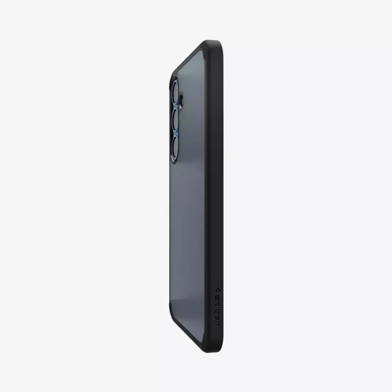 Spigen Ultra Hybrid Frost Black Funda para Samsung Galaxy S25, negra