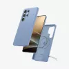 Funda Spigen Galaxy S25 Ultra Silicone Fit MagFit azul zafiro