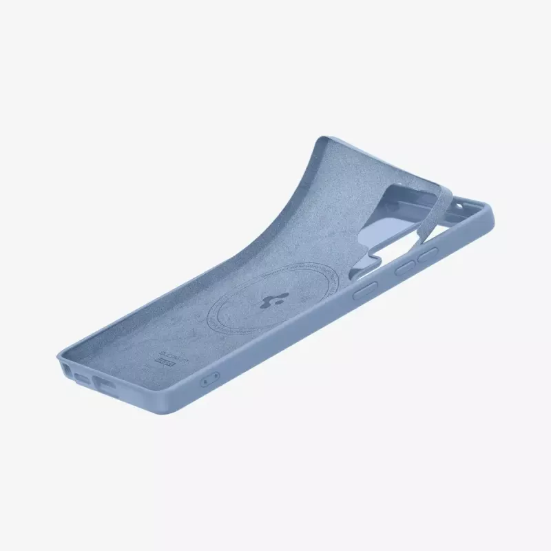 Funda Spigen Galaxy S25 Ultra Silicone Fit MagFit azul zafiro