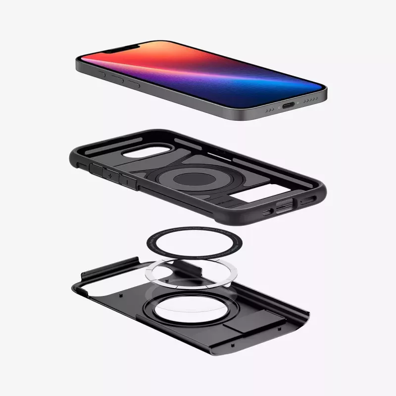 Funda Spigen Slim Armor iPhone 16e negra