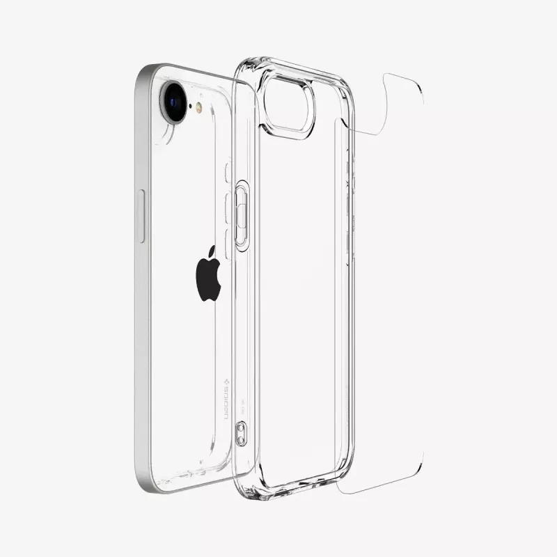 Funda Spigen Ultra Hybrid iPhone 16e transparente 6.1 pulgadas