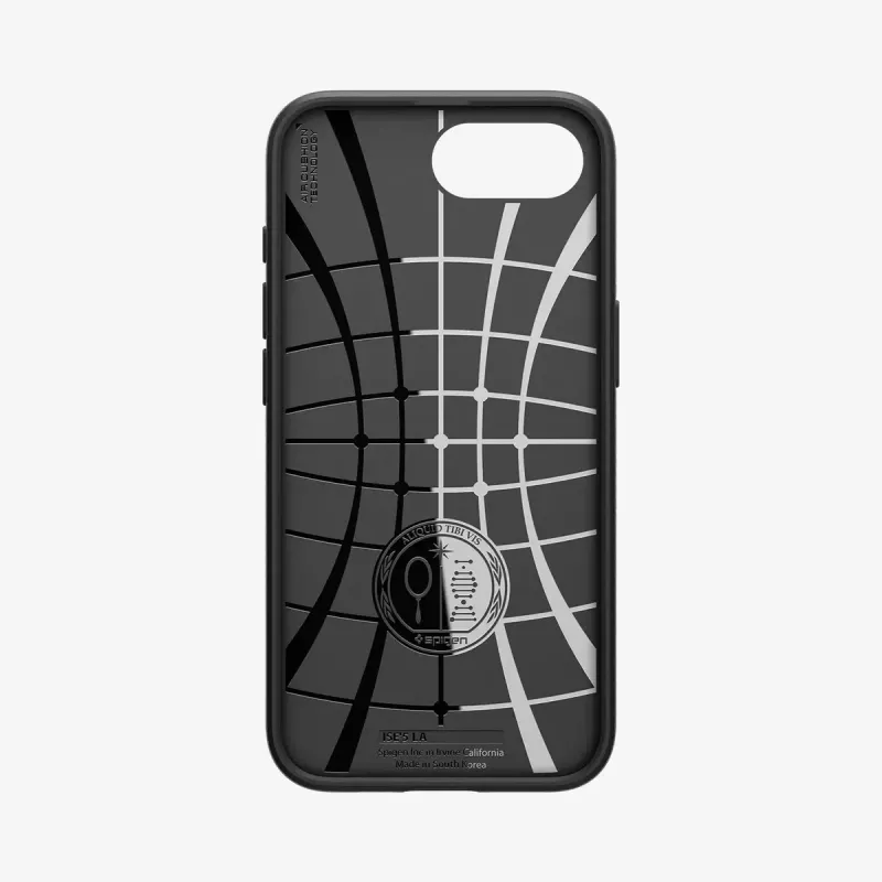 Funda Spigen Liquid Air iPhone 16e negra mate