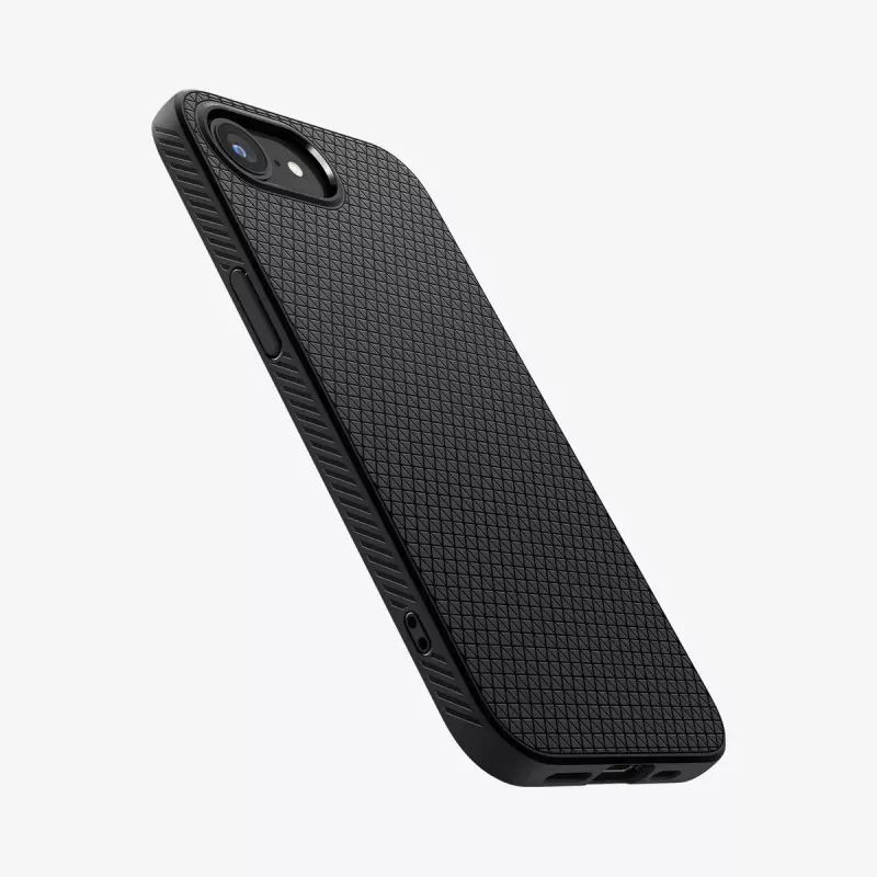 Funda Spigen Liquid Air iPhone 16e negra mate