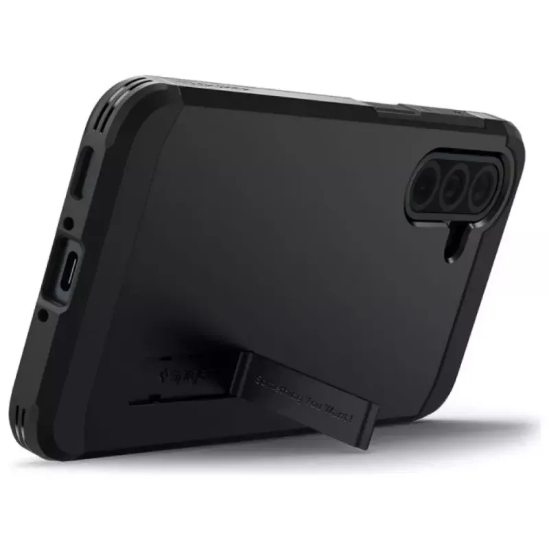Funda protectora Spigen Tough Armor para Samsung Galaxy A36 5G – doble capa, negra