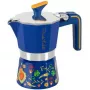 Olla de cocina Pedrini Frida Kahlo azul 02CF152, olla decorativa con tapa, efecto cerámica